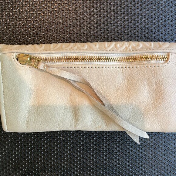 Alex and Ani Gabriel soft Leather Continental Wallet, blush, credit card,artisan - Picture 9 of 10